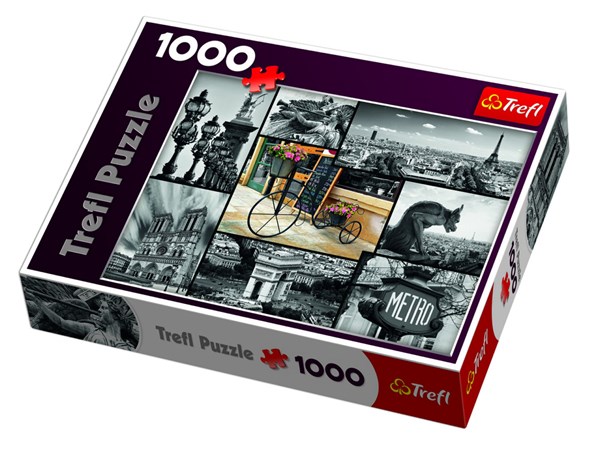 Trefl (102796) - "Montage Paris" - 1000 Teile Puzzle