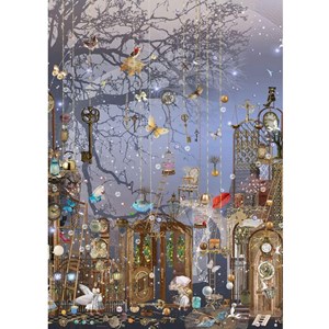 Heye (29918) - Ilona Reny: "Magische Schlüssel" - 1000 Teile Puzzle