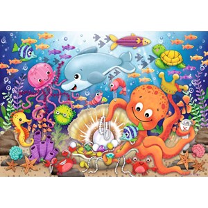 Ravensburger (03041) - "Fishie's Fortune" - 24 Teile Puzzle