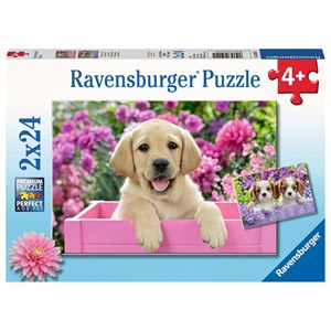 Ravensburger (05029) - "Freunde mit Fell" - 24 Teile Puzzle