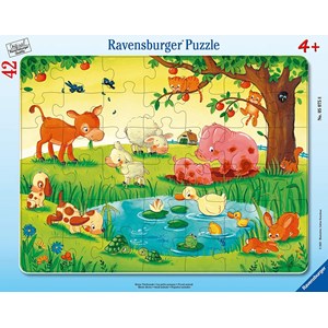 Ravensburger (05075) - "Kleine Tierfreunde" - 48 Teile Puzzle