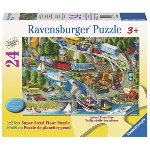 Ravensburger (05560) - "Vacation Hustle" - 24 Teile Puzzle
