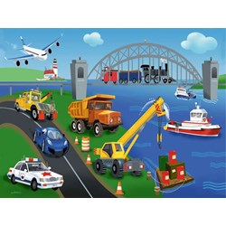 Ravensburger (05561) - "A Day On The Job" - 24 Teile Puzzle
