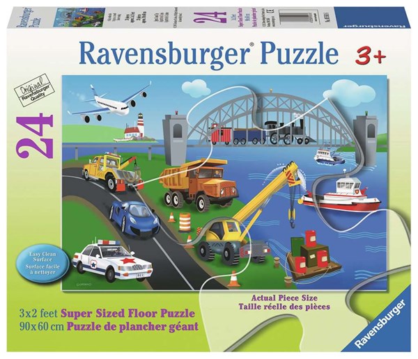 Ravensburger (05561) - "A Day On The Job" - 24 Teile Puzzle