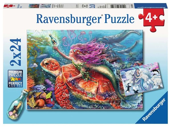 Ravensburger (07834) - "Die Abenteuer der Sirenen" - 24 Teile Puzzle