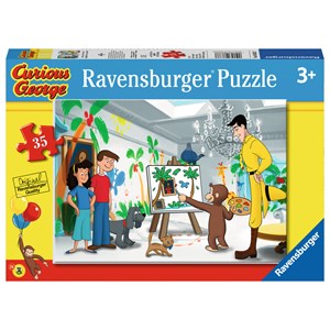 Ravensburger (08633) - "Look Curious George!" - 35 Teile Puzzle