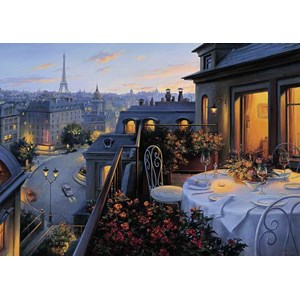 Ravensburger (19410) - "Paris Balcony" - 1000 Teile Puzzle