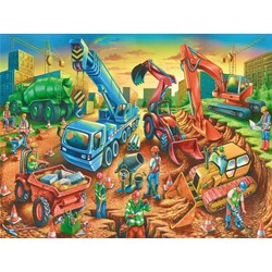 Ravensburger (09517) - "Construction Crew" - 60 Teile Puzzle