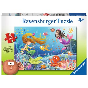 Ravensburger (09638) - "Mermaid Tales" - 60 Teile Puzzle