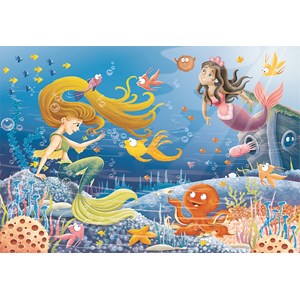Ravensburger (09638) - "Mermaid Tales" - 60 Teile Puzzle
