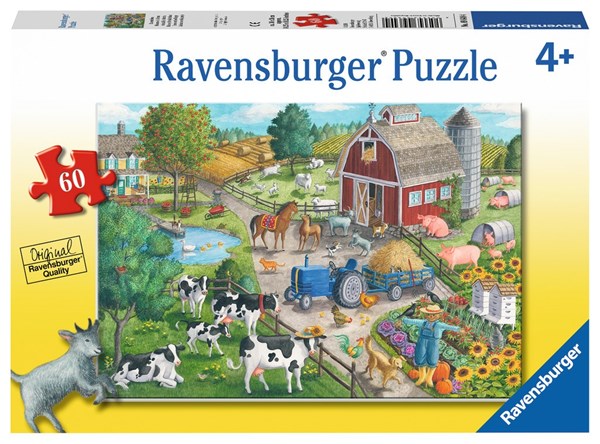 Ravensburger (09640) - "Home on The Range" - 60 Teile Puzzle