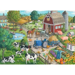 Ravensburger (09640) - "Home on The Range" - 60 Teile Puzzle