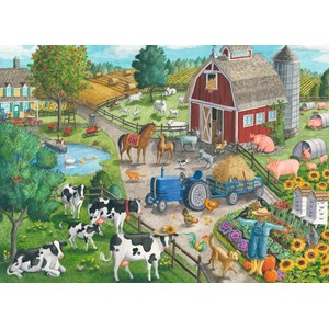 Ravensburger (09640) - "Home on The Range" - 60 Teile Puzzle
