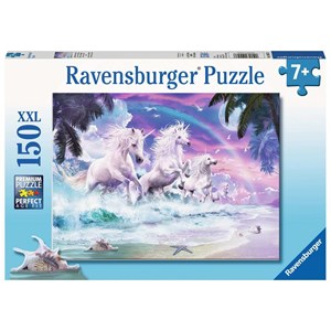Ravensburger (10057) - "Einhörner am Strand" - 150 Teile Puzzle
