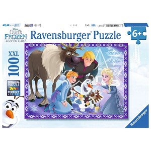 Ravensburger (10730) - "Frozen, Familienzauber" - 100 Teile Puzzle