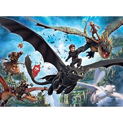 Ravensburger (10955) - "Dragons, Die verborgene Welt" - 100 Teile Puzzle