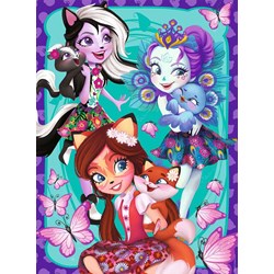 Ravensburger (12602) - "Enchantimals, Beste Freunde für immer" - 200 Teile Puzzle