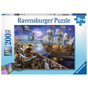 Ravensburger (12759) - "Piraten" - 200 Teile Puzzle