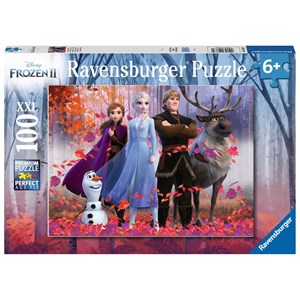 Ravensburger (12867) - "Frozen, Magie des Waldes" - 100 Teile Puzzle