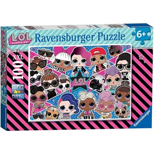Ravensburger (12882) - "LOL Surprise" - 100 Teile Puzzle