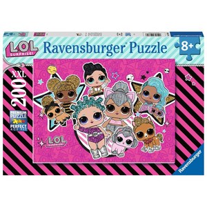 Ravensburger (12884) - "LOL Surprise, Girl Power" - 200 Teile Puzzle