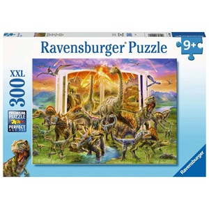 Ravensburger (12905) - "Lexikon aus der Urzeit" - 300 Teile Puzzle