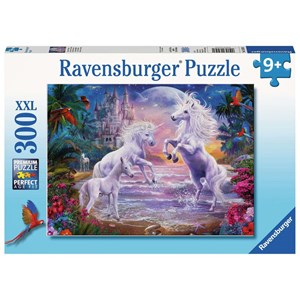 Ravensburger (13256) - "Das Paradies der Einhörner" - 300 Teile Puzzle