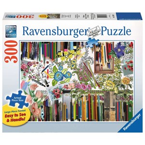Ravensburger (13592) - "Color with Me" - 300 Teile Puzzle