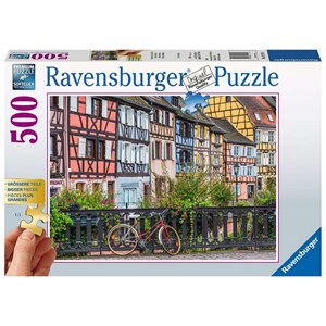 Ravensburger (13711) - "Colmar in Frankreich" - 500 Teile Puzzle