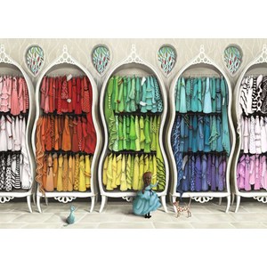 Ravensburger (14996) - "Fantastic Fashionista" - 1000 Teile Puzzle