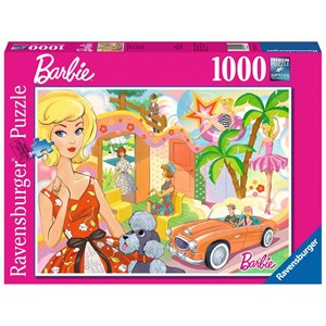 Ravensburger (15021) - "Vintage Barbie" - 1000 Teile Puzzle