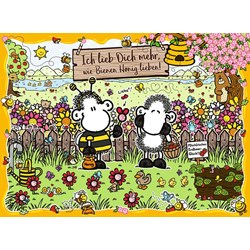 Ravensburger (15044) - "Bienenliebe" - 500 Teile Puzzle
