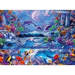 Ravensburger (15047) - "Die Magie des Mondlichts" - 500 Teile Puzzle