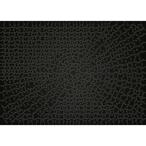 Ravensburger (15260) - "Krypt Black" - 736 Teile Puzzle