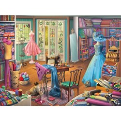 Ravensburger (15276) - "Seamstress Shop" - 1000 Teile Puzzle