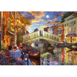 Ravensburger (15286) - "Sunset Over Rialto" - 1000 Teile Puzzle