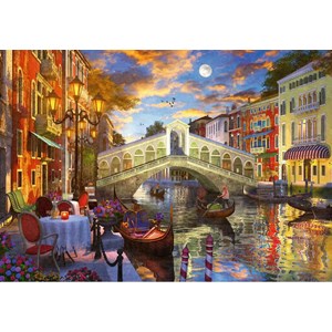 Ravensburger (15286) - "Sunset Over Rialto" - 1000 Teile Puzzle