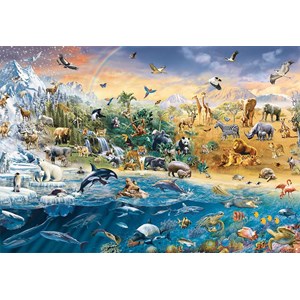 Ravensburger (16364) - "Our Wild World" - 1500 Teile Puzzle