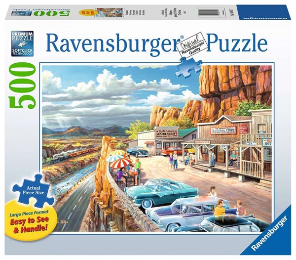 Ravensburger (16441) - "Scenic Overlook" - 500 Teile Puzzle