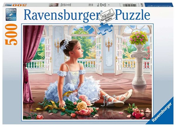 Ravensburger (164486) - "Sunday Ballet" - 500 Teile Puzzle