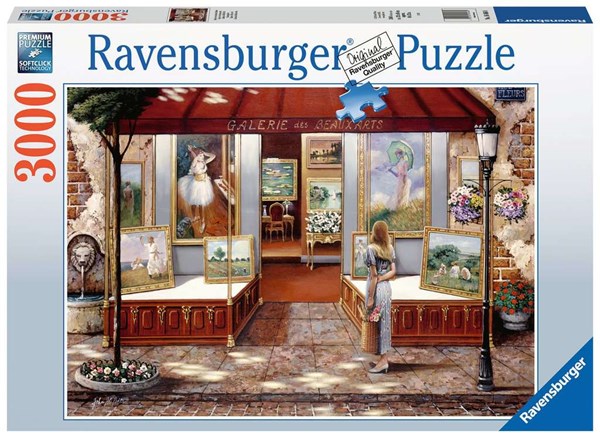 Ravensburger (16466) - "Galerie der Schönen Künste" - 3000 Teile Puzzle