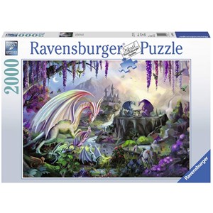 Ravensburger (16707) - "Dragon Valley" - 2000 Teile Puzzle