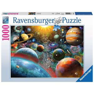 Ravensburger (19858) - "Planeten" - 1000 Teile Puzzle