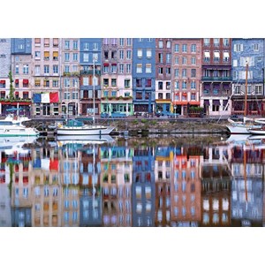 Ravensburger (19867) - William Carr: "Honfleur, Frankreich" - 1000 Teile Puzzle