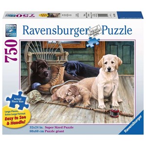 Ravensburger (19939) - "Ruff Day" - 750 Teile Puzzle