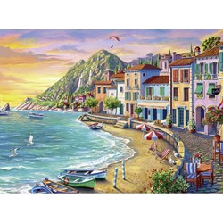 Ravensburger (19940) - "Romantic Sunset" - 750 Teile Puzzle