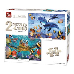 King International (05211) - "Sea Collection" - 1000 Teile Puzzle