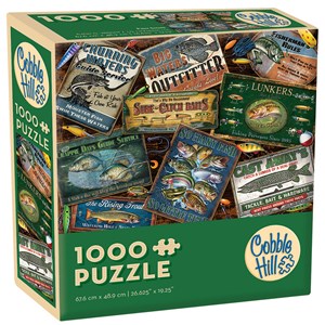 Cobble Hill (26638) - "Fish Signs" - 1000 Teile Puzzle