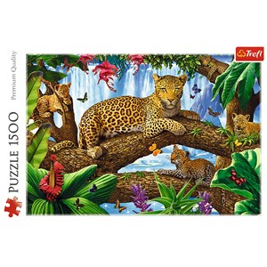 Trefl (26160) - "Resting among the trees" - 1500 Teile Puzzle