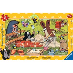 Ravensburger (06151) - "Der kleine Maulwurf und seine Freunde" - 15 Teile Puzzle